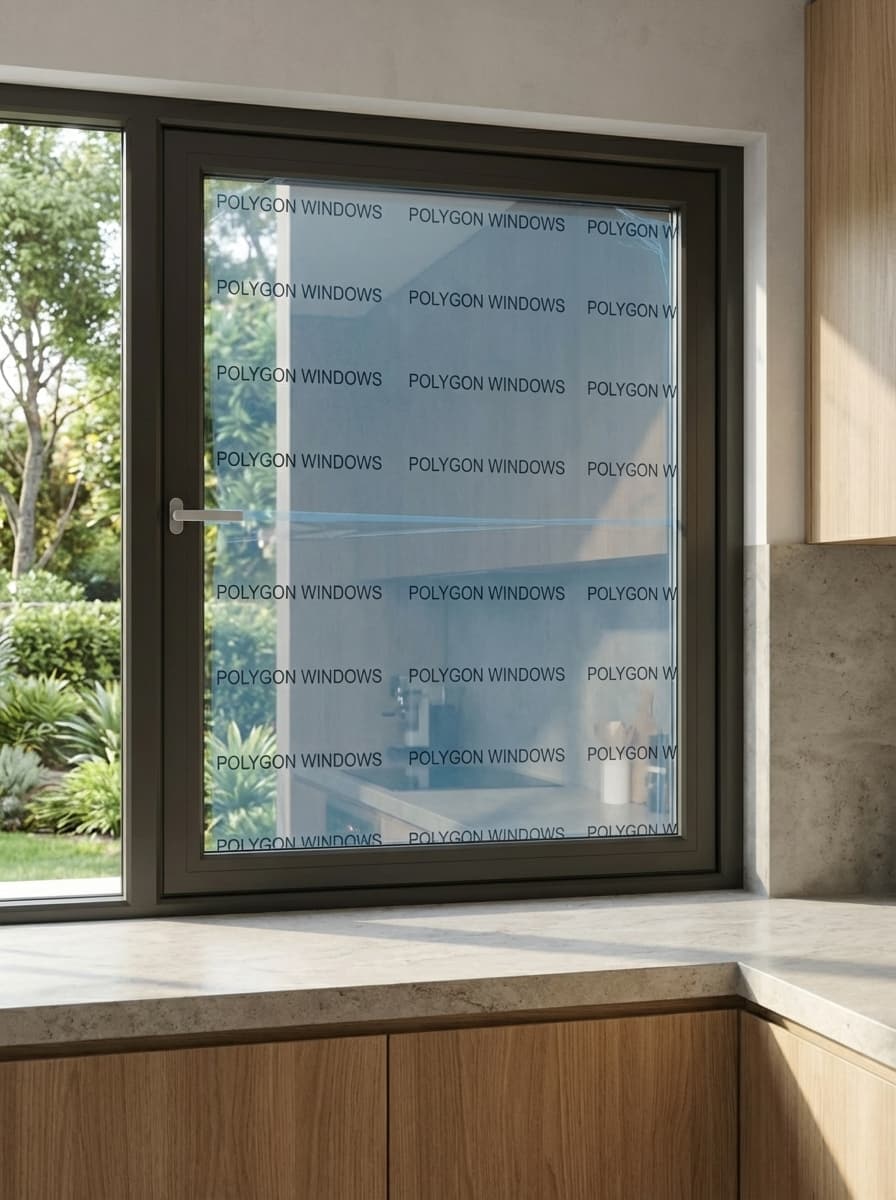 Casement window with fresh air and garden views