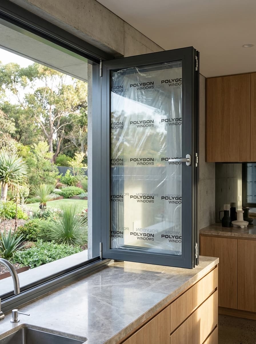 Stacking windows bringing natural light into living spaces
